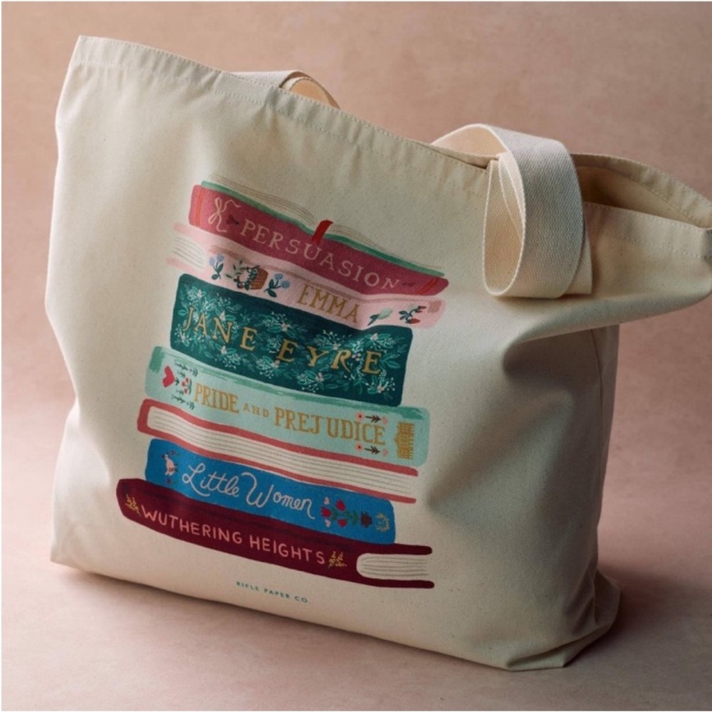 Rifle Paper Co. Ladies Night Book Club Tote Bag